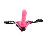 Lesbian Strap On Toy Waist Adjustable Double Role Play with Soft Silicone