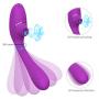 Cli^torial Sucking Magical Toy with 9 Powerful Sucking Modes Waterproof Silicone for Women and Couples, Rechargeable, Quiet