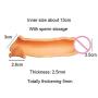 Silicone penile Condom Expander expands Male Chastity Toys Lengthen Cock Sleeves Dick Socks Reusable Condoms- New and HIGH Quality,
