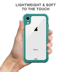 SMPL iPhone Xr Drop Proof, Lightweight, Protective Wireless Charging Compatible iPhone Case - Teal