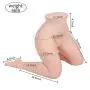 Lifelike-Pussey Pocket Large Cheap Men Adult Toy with 2 Comfortable Tight Channels Realistic Hands Free Feel