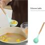 HUShjsd Silicone Kitchenware Set 12-piece Set, Do Not Hurt The Pot Cooking Spoon, Large Hanging Spoon Shovel Set - Non-toxic Chef Gadget, Green