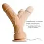 Soft Realistic Massager with 6 Speeds Waterproof, 100% Medical Grade Silicon Suction Cup Toy Vibrating Modes Personal Toy