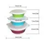 Silicone Collapsible Travel Bowls, Space Saving Food Storage Container for Camping Food Water Feeding