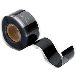 Rescue Tape | Self-Fusing Silicone Tape | Emergency Pipe & Plumbing Repair | DIY Repairs | Seal Radiator Hose Leaks | Wrap Electrical Wires | Used by US Military | 1” X 12’ | Silicone Rubber | Black