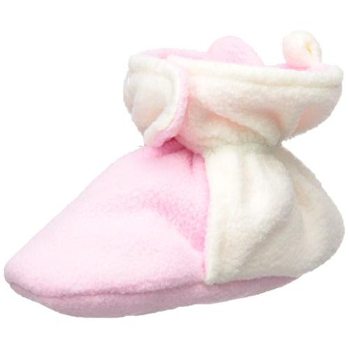 Hudson Baby Baby Cozy Fleece Booties with Non Skid Bottom