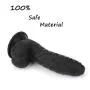 Realistic Anal Dildo with Strong Suction Cup for Beginners, Odorless Silicone Penis Masturbation Tools Adult Sex Toy for Women Vaginal G-spot and Anal Play，6.9 inch
