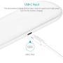 CHOETECH Dual Wireless Charger, 5 Coils Qi Certified Fast Wireless Charging Pad Compatible with iPhone 11/11 Pro/11 Pro Max/XS Max, Samsung Galaxy Note 10/Note 10+/S10, New AirPods (Adapter Included)