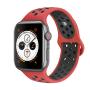 AdMaster Bands Compatible with Apple Watch 38mm 40mm 42mm 44mm,Soft Silicone Replacement Wristband Compatible with iWatch Series 1/2/3/4