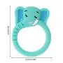 ShapeW Baby Chew Toys Teething Animal Chew Rings Baby,Infant Toddler - Soft Silicone, BPA-Free, Natural Organic (Giraffe)