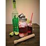 Natural Wood Muddler + Stainless Steel Mason Jar Cocktail Shaker Lid with Silicone Seal | The Perfect Bar Tool Set for your Mojito, Caipirinha, Martini, Margaritas Drinks & More.