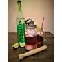 Natural Wood Muddler + Stainless Steel Mason Jar Cocktail Shaker Lid with Silicone Seal | The Perfect Bar Tool Set for your Mojito, Caipirinha, Martini, Margaritas Drinks & More.