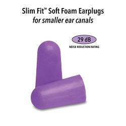 Macks Slim Fit Soft Foam Earplugs, 50 Pair - Small Ear Plugs for Sleeping, Snoring, Traveling, Concerts, Shooting Sports & Power Tools