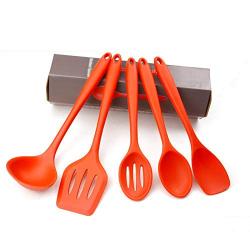 SKYyao Kitchen utensil set Non-stick pot silicone kitchenware five piece set baking set 5 piece set of cooking utensils silicone