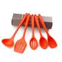 SKYyao Kitchen utensil set Non-stick pot silicone kitchenware five piece set baking set 5 piece set of cooking utensils silicone