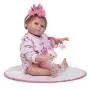 Silicone Full Body Reborn Baby Dolls Twins Boy and Girl 20 inch Anatomically Correct Newborn Size Bebe Look Real Washable Toys for Toddler Doll House 2 PCS