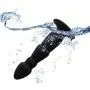 Silicone Backyard Shake Wand Wireless Remote Control Chrysanthemum Comfortable Toys Comfortable Women Men Exciting Stimulator Knead Black Toys