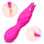 Qhufnng Silicone Messager Powerful Quiet Multispeed 9 Modes Wireless and Travel Friendly Adult Toys for Women Best Choices for Holidays for Foot Back Neck Muscle Aches Purple