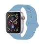 YANCH Compatible with for Apple Watch Band 38mm 42mm 40mm 44mm, Soft Silicone Sport Band Replacement Wrist Strap Compatible with for iWatch Series 4/3/2/1, Nike+,Sport,Edition