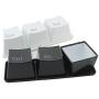 Drinkware & Tea Sets Mug & Electric Blenders - 3Pcs Keyboard Tea Cup Keypad Ctrl Del Alt Cup Coffee Mug - White - 3Pcs x Creative Block Silicone Kitchenware Set Note: 1.This product can not be