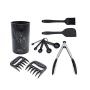 Fenrs Kitchen Utensil Set Silicone Cooking Utensil Set 18 Pcs Kitchen Utensil Set Silicone Cooking Kit Kitchenware With Bear Claw Measuring Spoon Set Best Kitchen Gadgets Kitchen Tool Set Gift