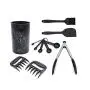 Fenrs Kitchen Utensil Set Silicone Cooking Utensil Set 18 Pcs Kitchen Utensil Set Silicone Cooking Kit Kitchenware With Bear Claw Measuring Spoon Set Best Kitchen Gadgets Kitchen Tool Set Gift