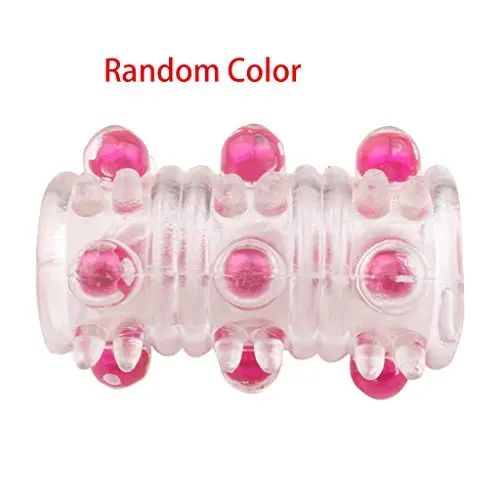 YOYOHOT Silicone Pennis Ring for Male Longer S-tronger Eraction Enlarger Adult Six Toy Pennis Rings for Men for Sex