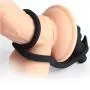 Anal Vibrator 10 Speed Prostate Massager Vibrating Anal Plug Silicone Waterproof Sex Toy with Two Erection Enhancing Vibrating Cock Ring and Testis Ring for Woman or Man (G-Spot Stimulation)