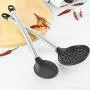 New Home Supplies Non-stick Silicone Baking Tool Cookware Set Kitchenware Kit Serving Tongs Spatula Tools 9pcs/Set Non-Slip Whisk