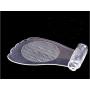 VASANA 1Pair Women Lady Girls Self Adhesive Silicone Gel Non Slip Comfortable Insole High Heel Shoe Pad Cushion Shoe Inserts Metatarsal Pad for Pain Relieve (Clear)