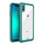 SMPL iPhone Xs Max Drop Proof, Lightweight, Protective Wireless Charging Compatible iPhone Case - Teal