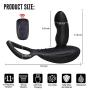 11 Speed Strong Vibration Male Próstátá Massager ?nús Stimulator Stick ?nal Bút ? Plúg with Remote Contol Rechargeable Waterproof ?e??is Síx Toys for Men Silicone Toys
