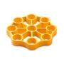OXO Silicone Pressure Cooker Set 3 Piece Egg Steamer Basket Cooking Rack, Red Yellow Green