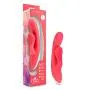 Hop - Trix - 7 Vibrating Functions Strong Rumbly Platinum Silicone Vibrator - Powerful G Spot and Clitoral Stimulator - Waterproof - Sex Toy of Women - Sex Toy for Couples (Cerise)
