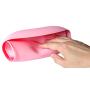 YMCF Waterproof Silicone Baby Bib Light Weight Comfortable Easy Wipe Clean with Crumb Catcher for Infant and Toddler