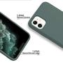 ORNARTO Liquid Silicone Case for iPhone 11, Slim Liquid Silicone Soft Gel Rubber Case Cover for Apple iPhone 11(2019) 6.1 inch-Pine Green