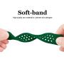 Hanlesi Bands Compatible with Fitbit Charge 2, Soft Silicone Breathable Fashion Sport Strap for Fit bit Charge2 Replacement Original Accessory