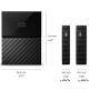 WD 2TB Red My Passport Portable External Hard Drive - USB 3.0 - WDBS4B0020BRD-WESN