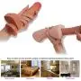Women Dilló 8.3 Inch Realistic Huge Penetrator Toys for Women with Suction Cup Soft Waterproof Long Toys