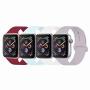 YANCH Compatible with for Apple Watch Band 38mm 42mm 40mm 44mm, Soft Silicone Sport Band Replacement Wrist Strap Compatible with for iWatch Series 4/3/2/1, Nike+,Sport,Edition