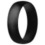 ThunderFit Silicone Rings, 7 Rings / 1 Ring Wedding Bands for Men & Women 6mm Wide - 1.5mm Thick
