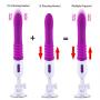 Sex Machine for Women, Hismith Thrusting Silicone Vibrator Rechargeable Automatic Love Machine Multi-Speed Fucking Machine with Bracket for Couple