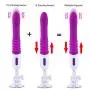 Sex Machine for Women, Hismith Thrusting Silicone Vibrator Rechargeable Automatic Love Machine Multi-Speed Fucking Machine with Bracket for Couple