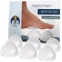 Dr. Fredericks Original Peel & Stick Foot Arch Support Gel Pads - 6 Pieces - High Arch Cushions - Relieves Pain from PES Cavus