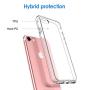 JETech Case for Apple iPhone 8 and iPhone 7, 4.7-Inch, Shock-Absorption Bumper Cover, Anti-Scratch Clear Back, HD Clear