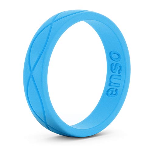 Enso Rings Womens Infinity Silicone Ring | The Premium Fashion Forward Silicone Ring | Hypoallergenic Medical Grade Silicone | Lifetime Quality Guarantee | Commit to What You Love