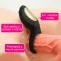 Remote Control Male Cǒckríng Longer Lasting Shake Rooster Silicone Happy Toys Shock 9 Speeds USB Rechargeable
