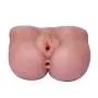 Virgin Pussy Ass Doll 3D Silicone Realistic masturber Toys Lifelike Masturbation Dolls Adult Sex Toys for Men Male Masturbator (1.8lb) (Tan)