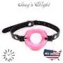 DaynNight Pink Silicone Toy and Leather Strap for Couple