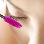 ECBASKET 500pcs Disposable Mascara Wands Applicators Multicolored Mascara Brushes Eyelash Eyebrow Brushes Cosmetic Brush Makeup Tool Kit 10 colors